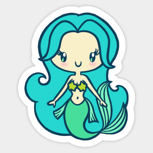 A Mermaid Without Her Pants Sticker